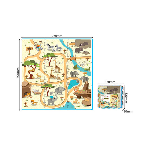 Podne puzzle - Safari