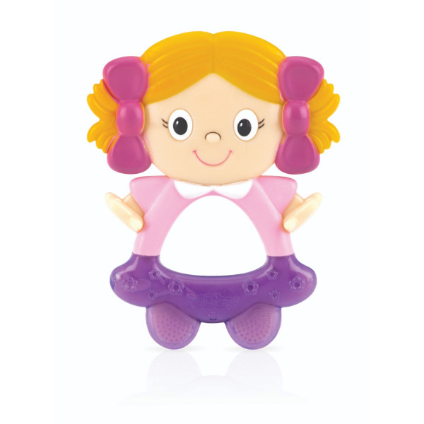 Nuby glodalica 0m+: dinosaurus, vozić, kit, lutka