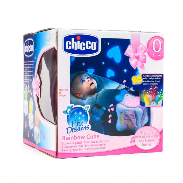Chicco muzički projektor u obliku kocke (fd)-roze