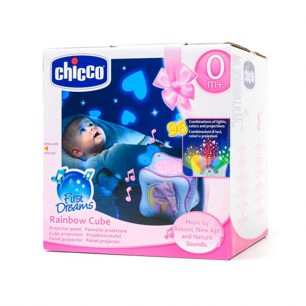 Chicco muzički projektor u obliku kocke (fd)-roze