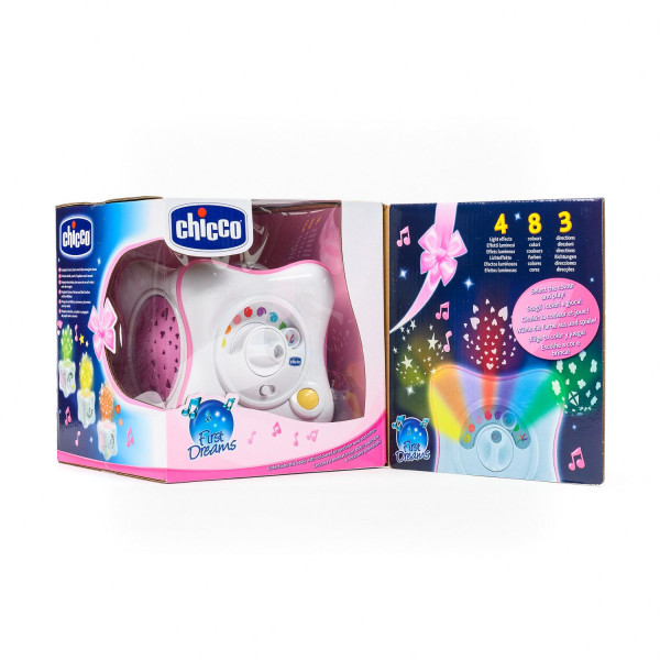 Chicco muzički projektor u obliku kocke (fd)-roze