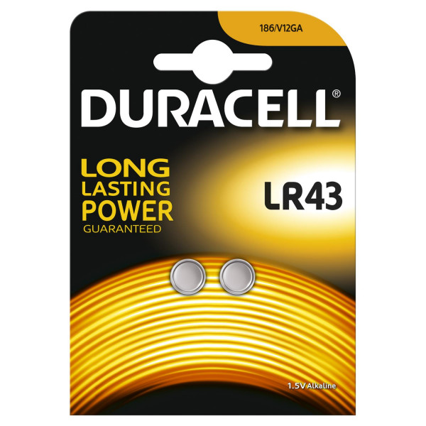 Duracell spec bat LR43 2kom 