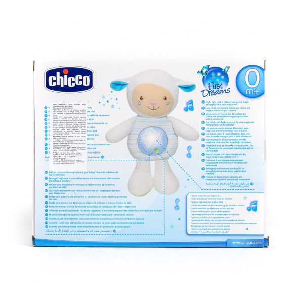 Chicco muzička lampa Uspavana ovčica (fd) - plava