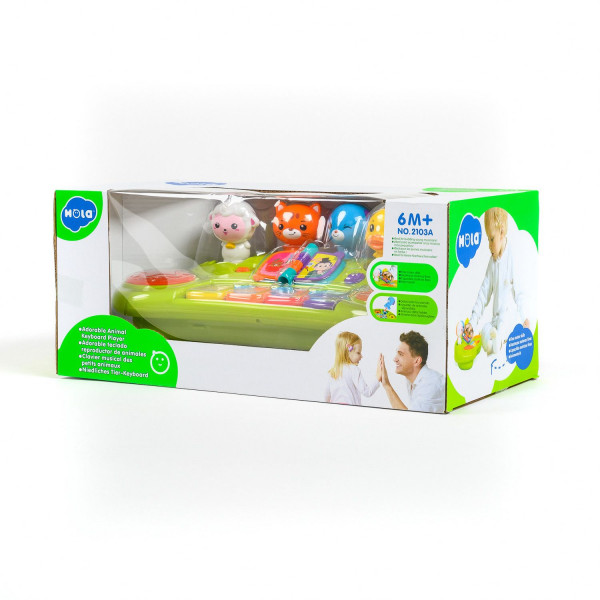 Huile toys igračka klavijatura sa životinjama