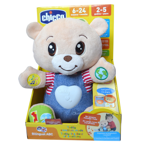 Chicco igračka emotivni meda Teddy 