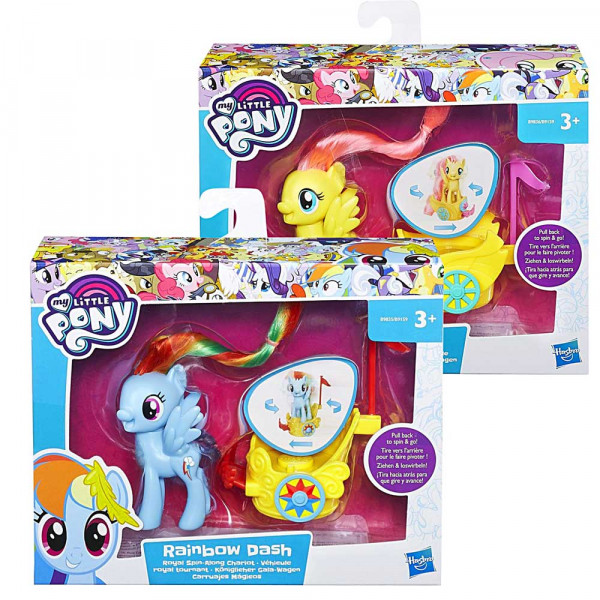 My little pony royal spin along chariots 