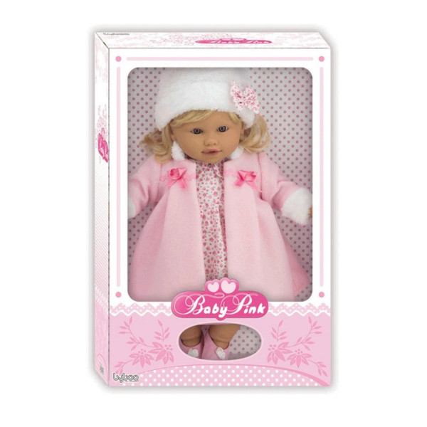 Loko toys,lutka devojčica u kaputiću, 39cm 