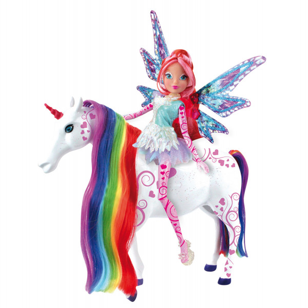 Winx Lutka Bloom Tynix&Elas Jednorog 26Cm