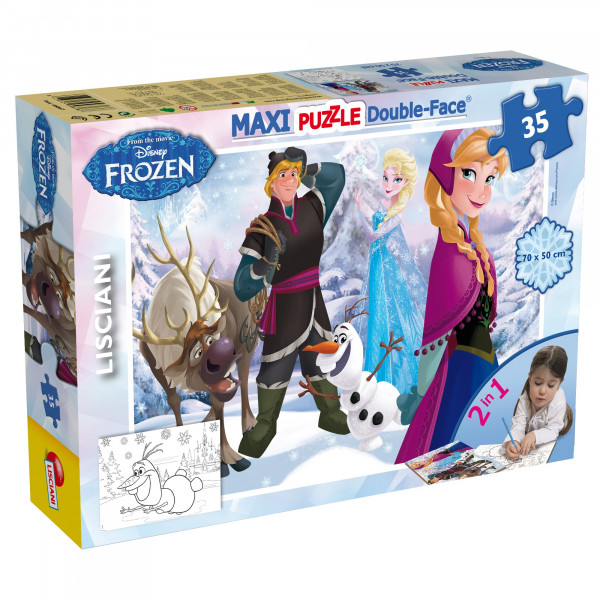 Lisciani35pcs Maxi Frozen Playing 