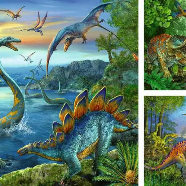 Ravensburger puzzle (slagalice) - Dinosaurus