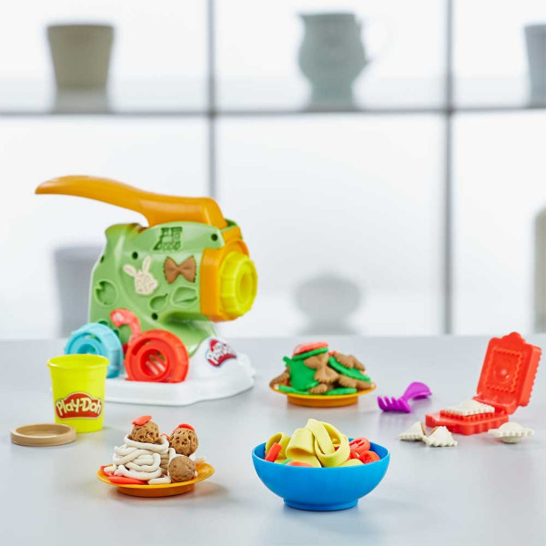 Play-doh plastelin set noodle makin mania