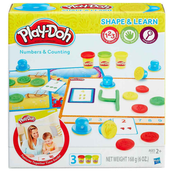 Play-doh plastelin set brojevi