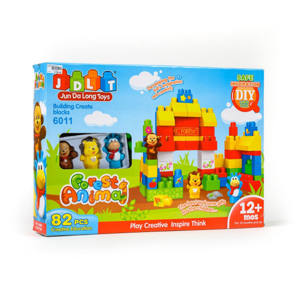 HK Mini kocke, šumske životinje, 82 dela