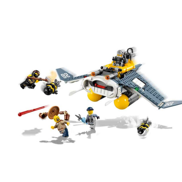 Lego Ninjago movie manta ray bomber 