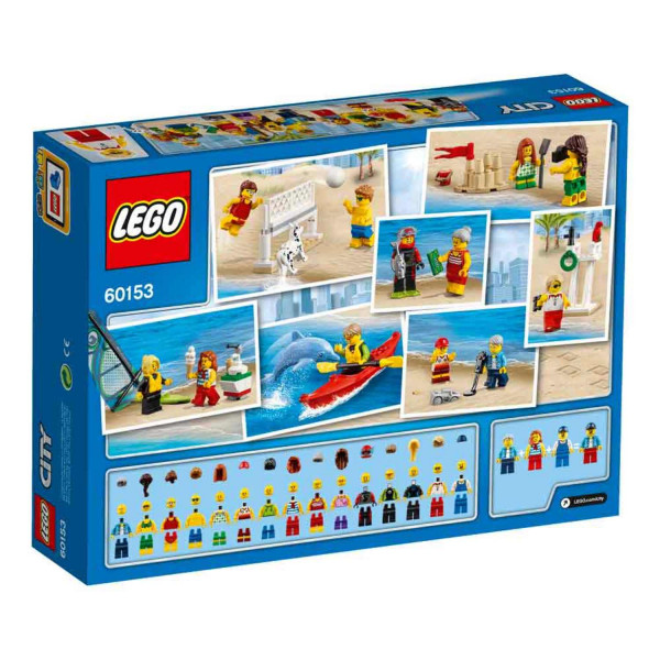 Lego city people pack fun at the beach 