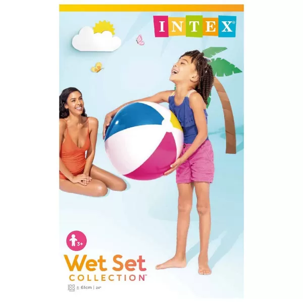 Intex lopta za plažu dimenzije 61cm