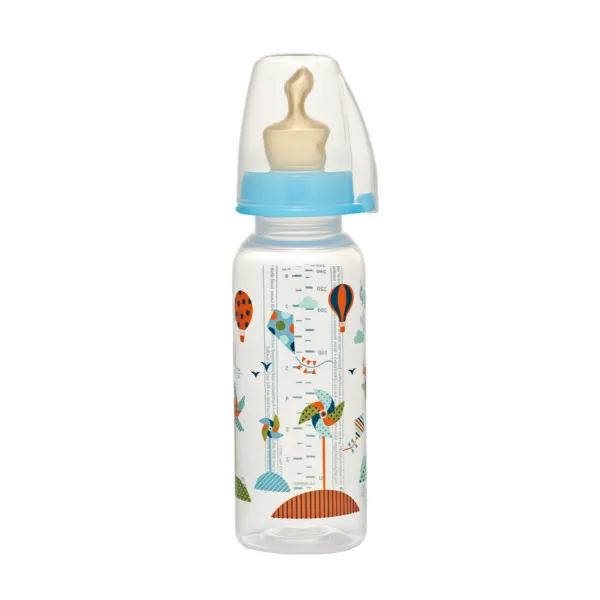 Nip PP flašica Family Boy 250ml kauč.cucla 6m+ 