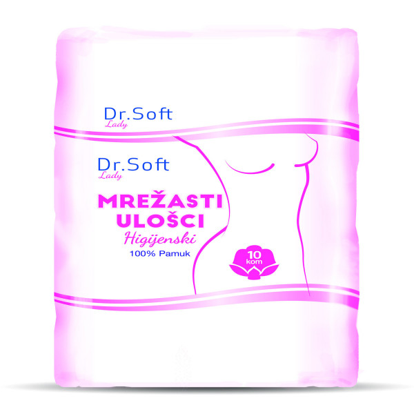Dr.Soft higijenski mrežasti ulošci,10 komada