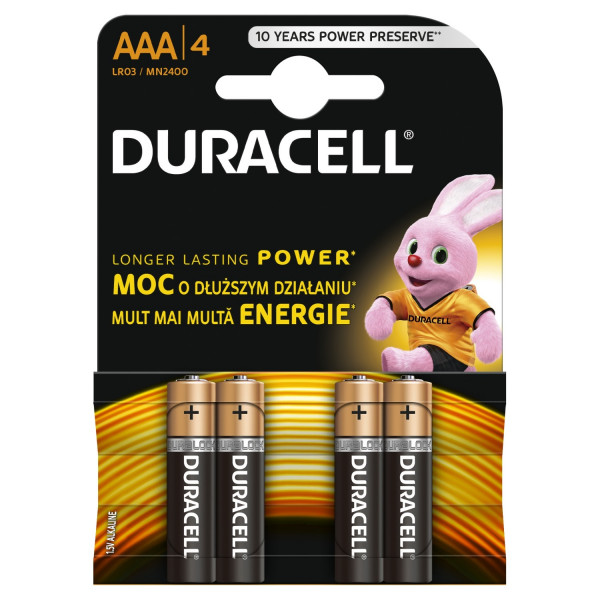 Duracell AAA 4KP 