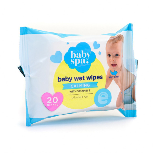 Baby spa vlažne maramice sa vitaminom E 20kom
