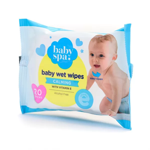 Baby spa vlažne maramice sa vitaminom E 20kom