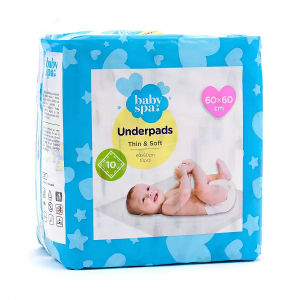 Baby spa podloga za presvlačenje 60x60cm 10kom