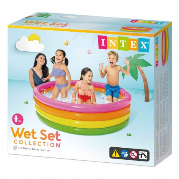 Intex bazen sa četiri prstena uzrast 3G+