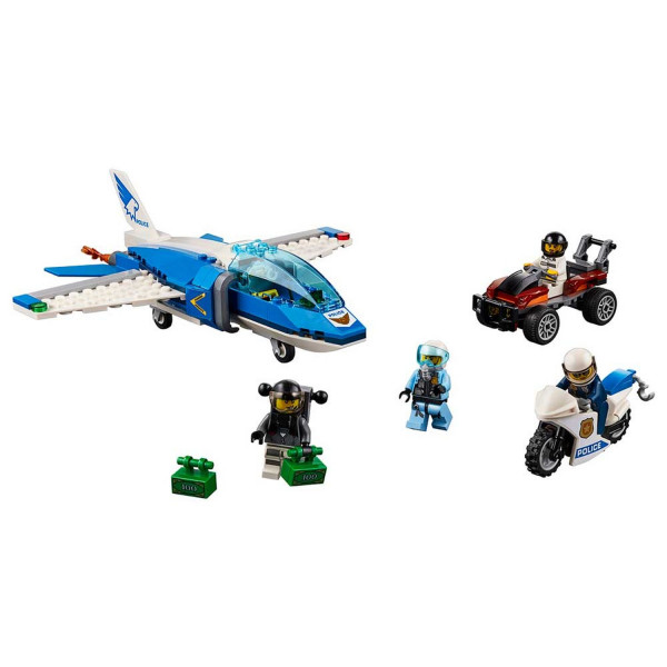 Lego City Sky Police Parachute Arrest 