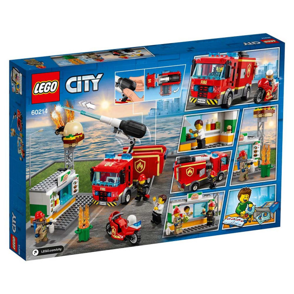 Lego City Burger Bar Fire Rescue