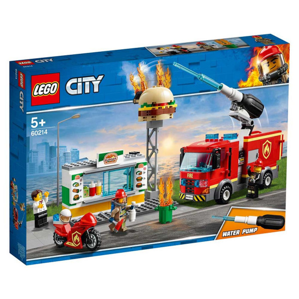 Lego City Burger Bar Fire Rescue