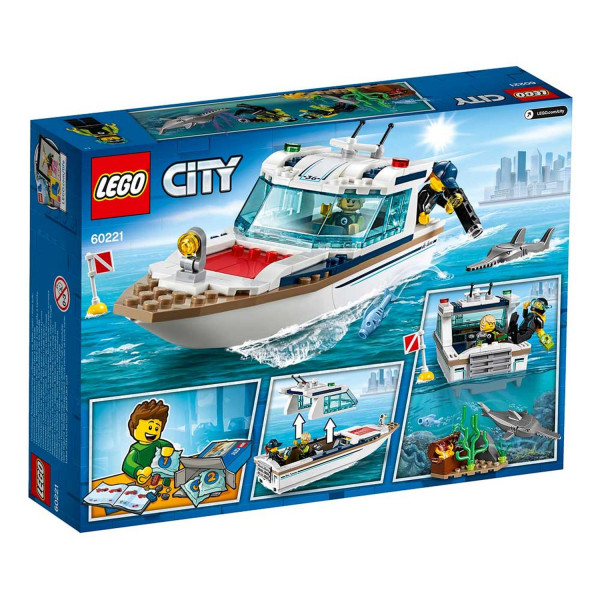 Lego City Diving Yacht 