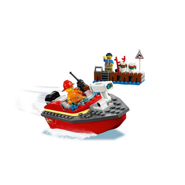 Lego City Dock Side Fire 