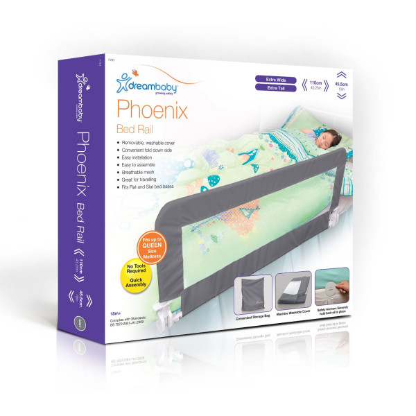 Dream baby zaštitna ogradica, siva