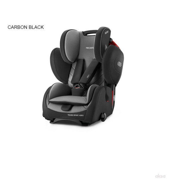 Recaro a-s 1/2/3 (9-36kg)YoungSportHero black 