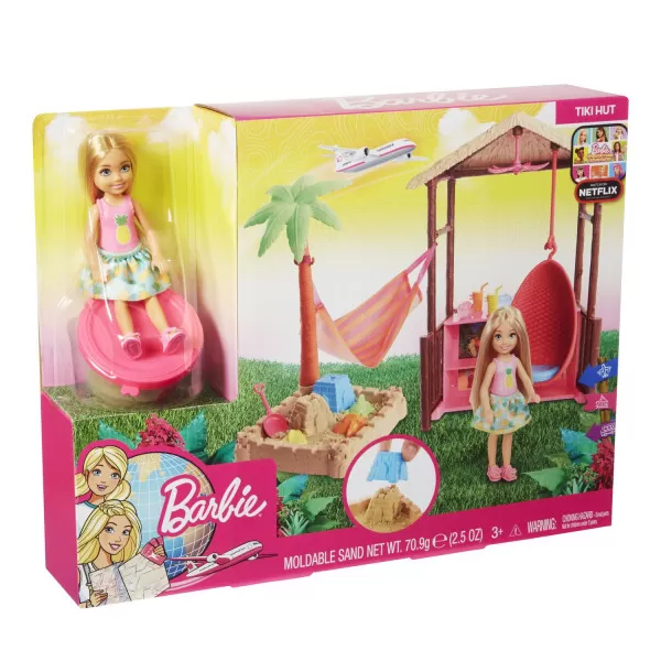 Barbie travel - set chelsea na plazi