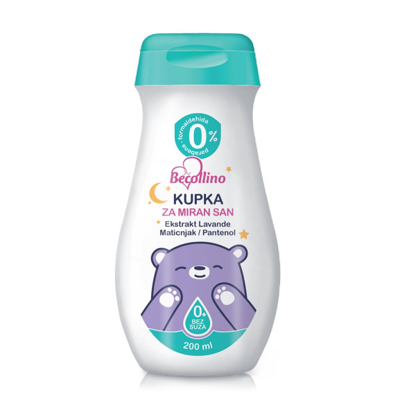 Becollino baby kupka za miran san 200ml 