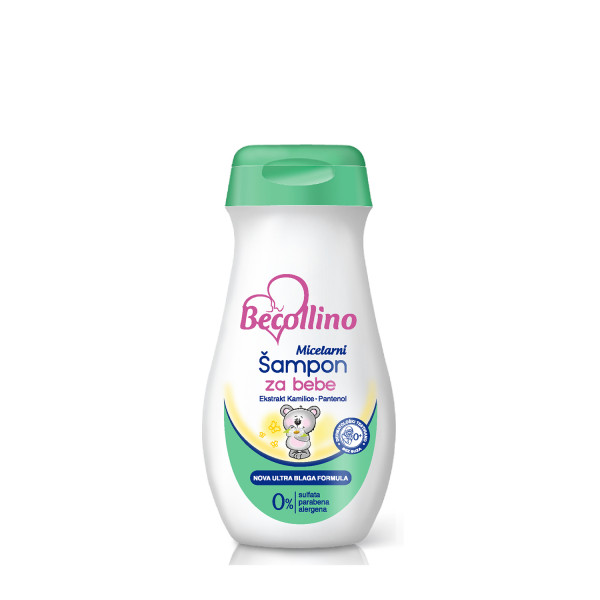 Becollino baby šampon micelarni 200ml
