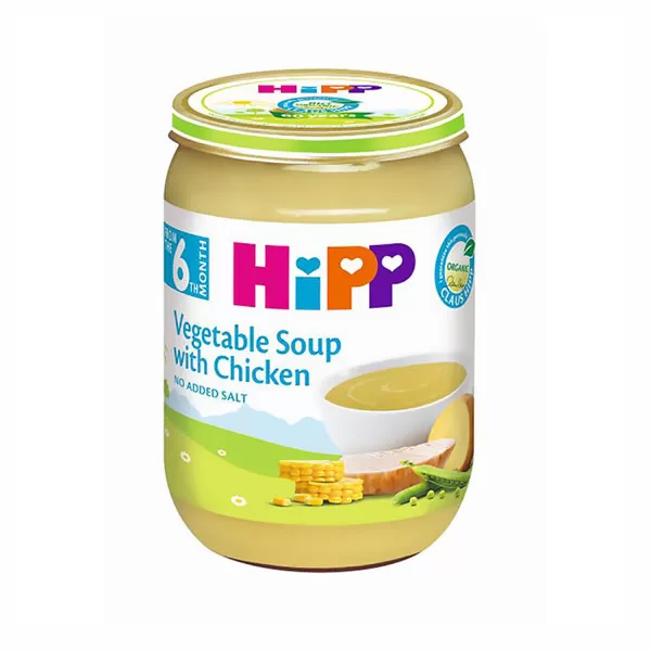 Hipp kašica BIO Supa od povrća sa piletinom 190g 