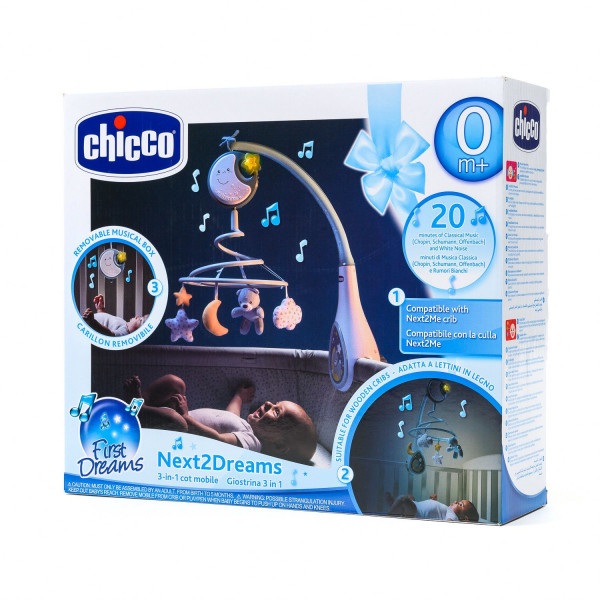 Chicco Next2Dreams vrteska plava 