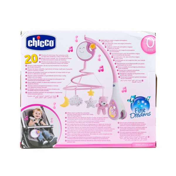 Chicco Next2Dreams vrteska roze