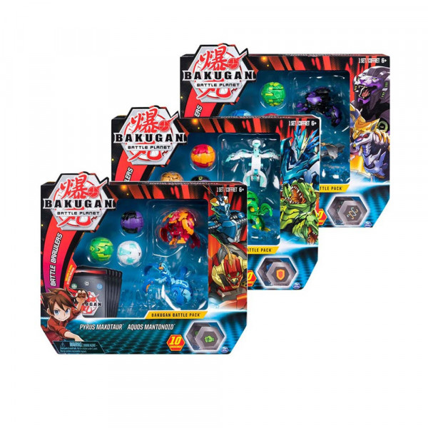 Bakugan Borbeni Set 5 Bakugana 