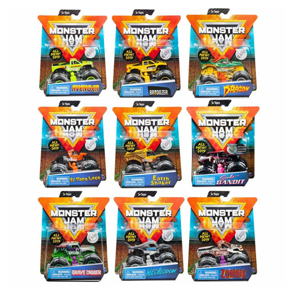 Monster Jam Maxi Vozilo Asst