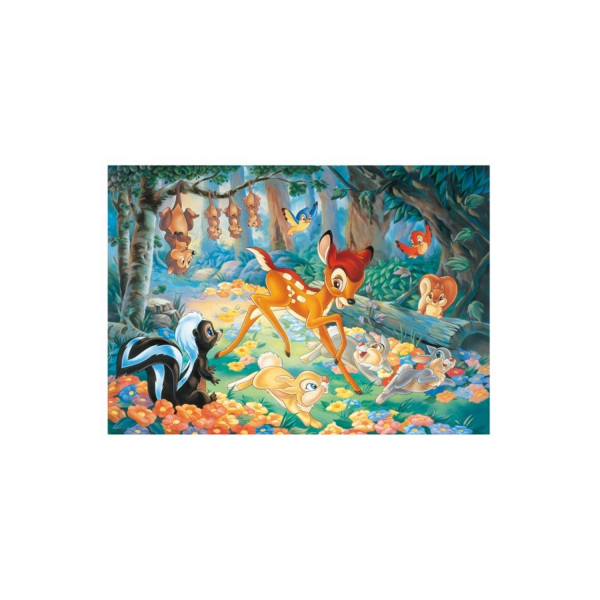 Lisciani slagalica 60Pcs Bambi 2u1 Slozi i Oboji