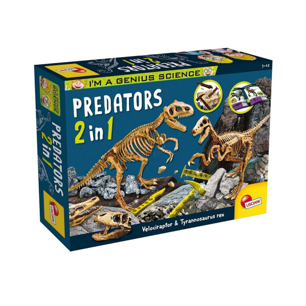 Lisciani Mali Genije Predatori Set 2 u 1 