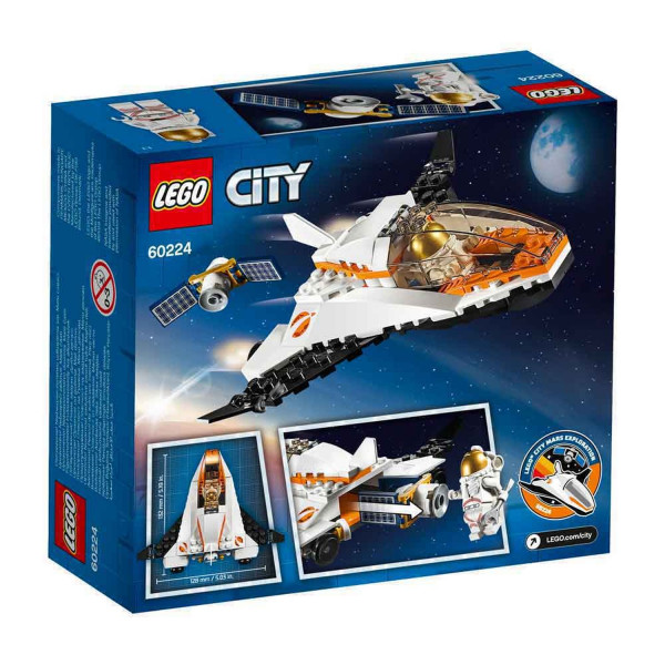 Lego City Satellite Service Mission