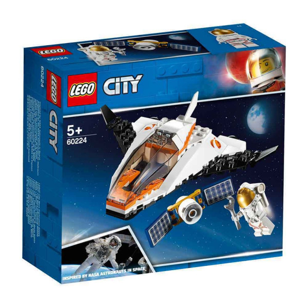 Lego City Satellite Service Mission 