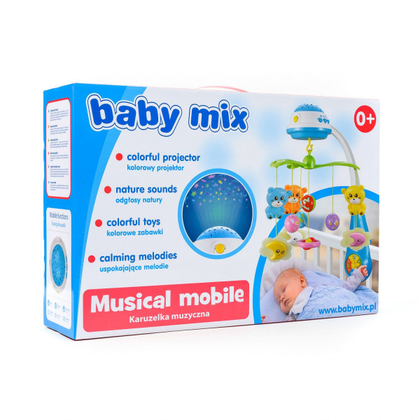 Baby Mix muzicka vrteška sa projektorom 