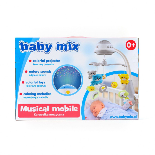 Baby Mix muzicka vrteška sa projektorom 