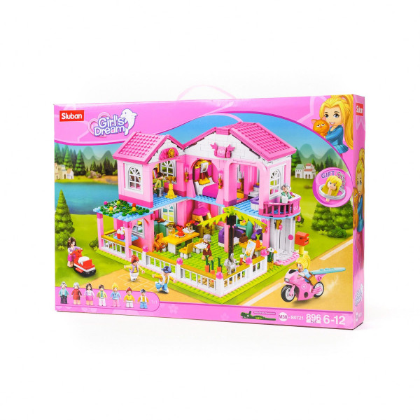 Sluban kocke, vila iz snova, 896 kom
