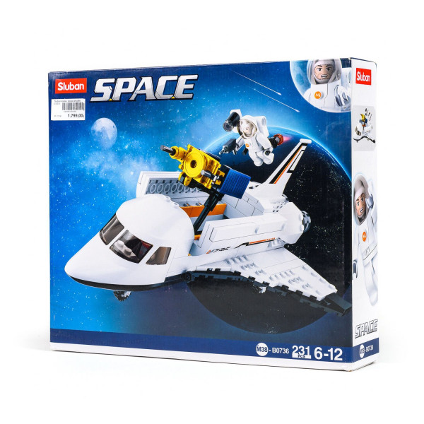 Sluban kocke, space-shuttle, 231 kom